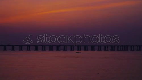 Similar – Sunrise Pier Ventura