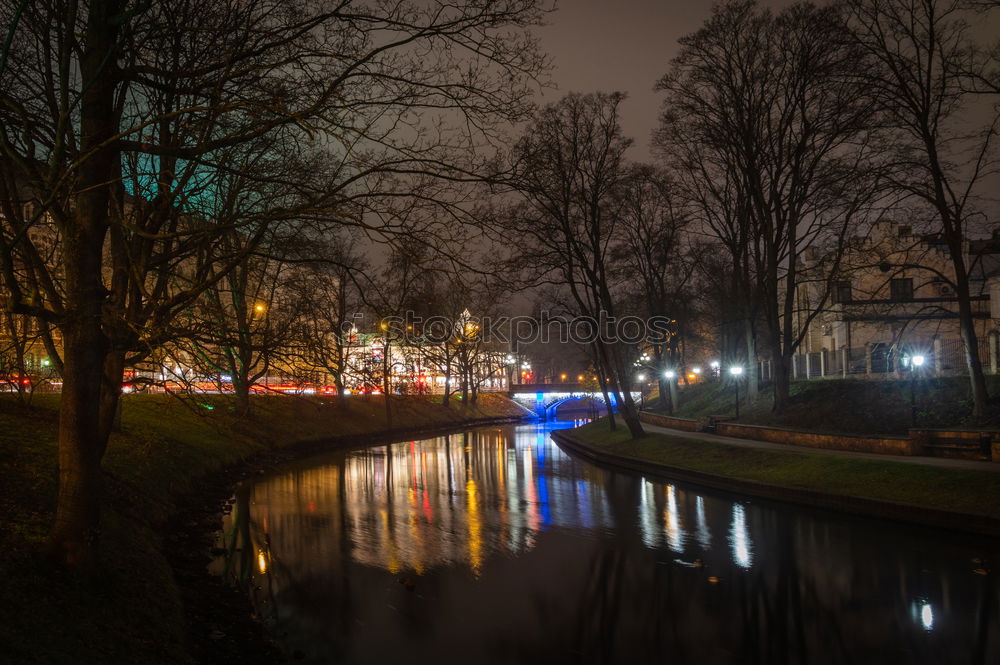 Similar – Image, Stock Photo Dublin at night Night