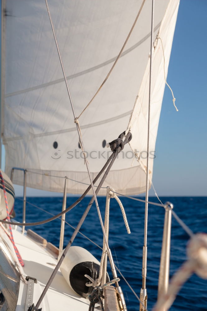 Similar – Mast and sails Clouds