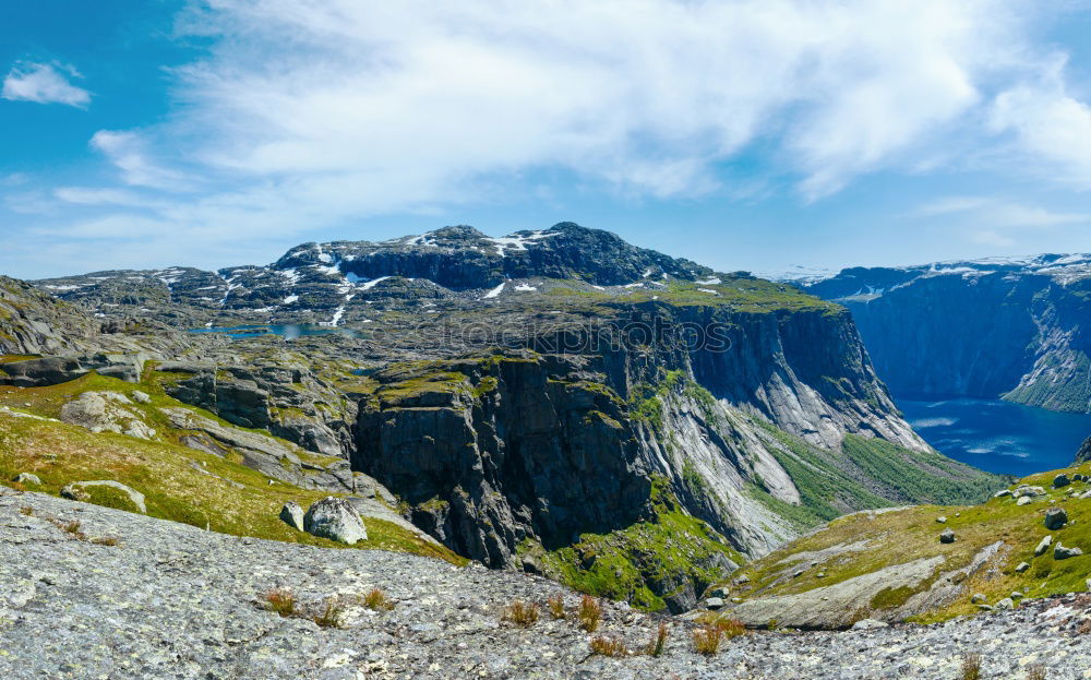 Similar – Image, Stock Photo Norwegian Canyon