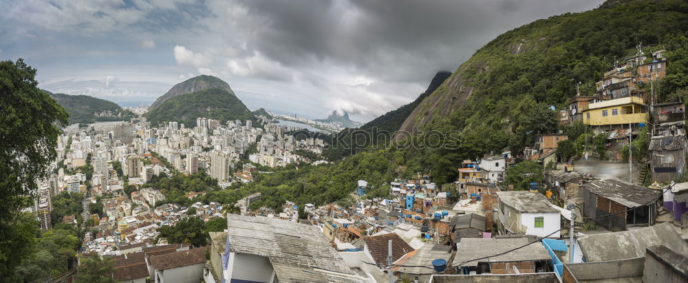 Similar – Image, Stock Photo Panoramic view of Rio de Janeiro from above, Brazil