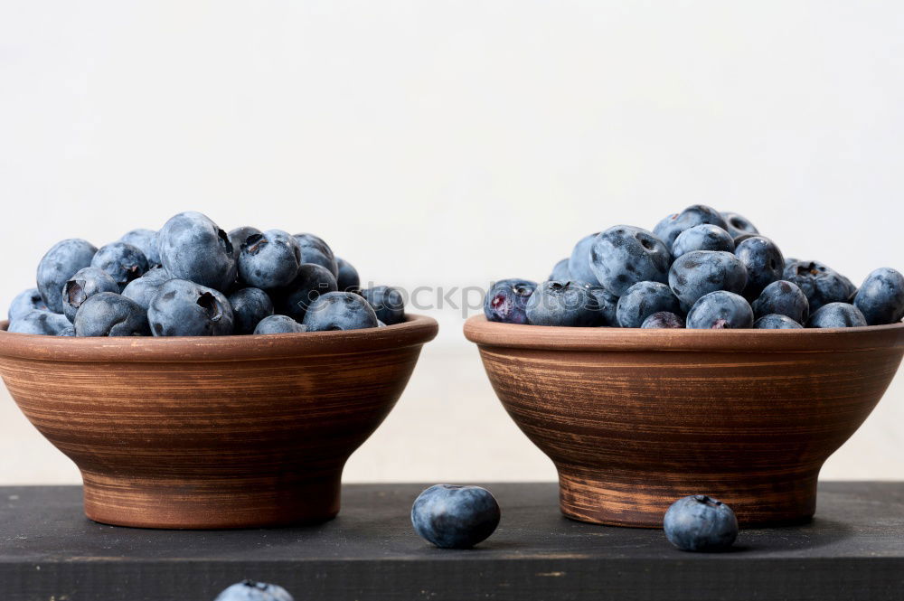 Similar – Top view of organic fresh blueberries