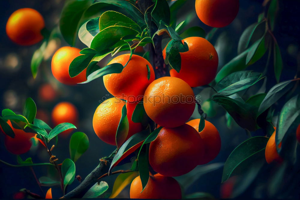 Similar – Autumnal orange shining lampion flower