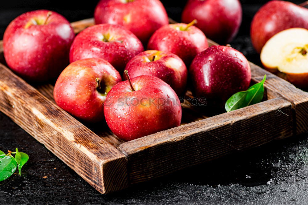 Similar – Fresh plums with leaves