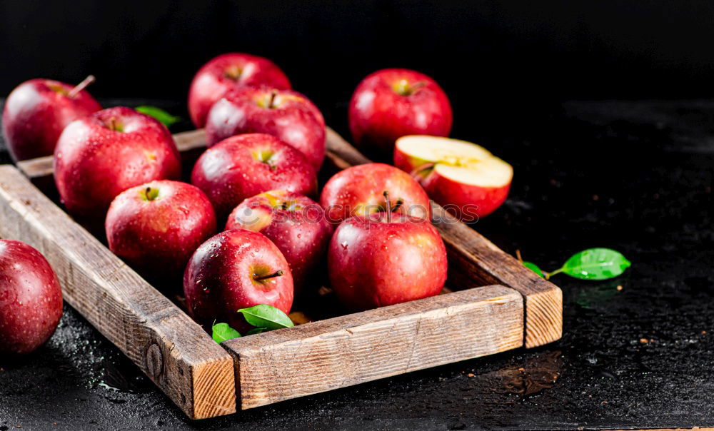 Similar – Image, Stock Photo ripe peaches nectarine in a brown wooden bowl