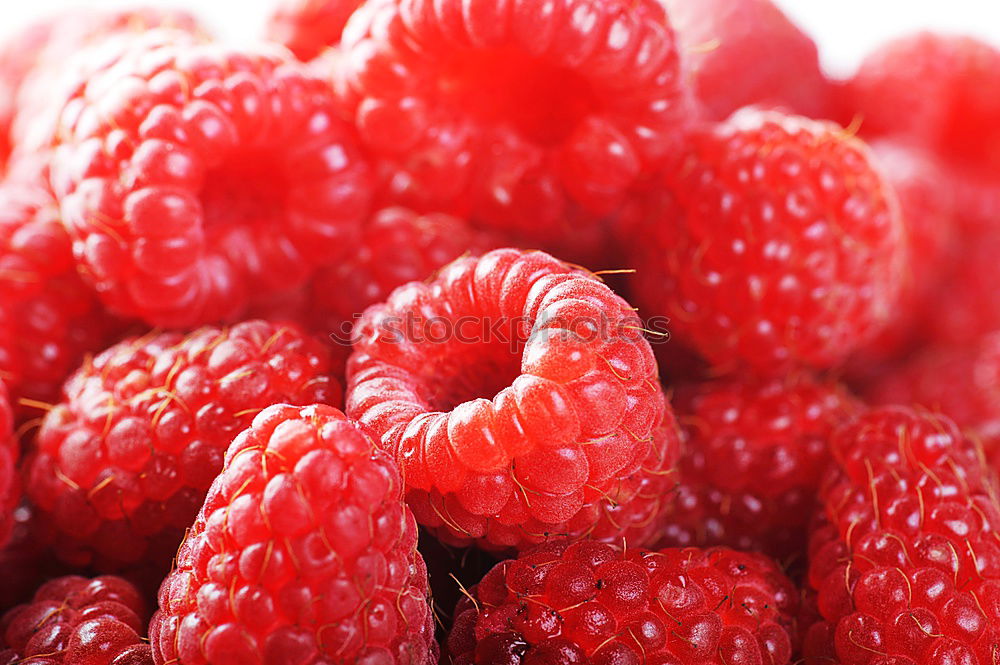 Similar – Image, Stock Photo Red Raspberry Fruits Food