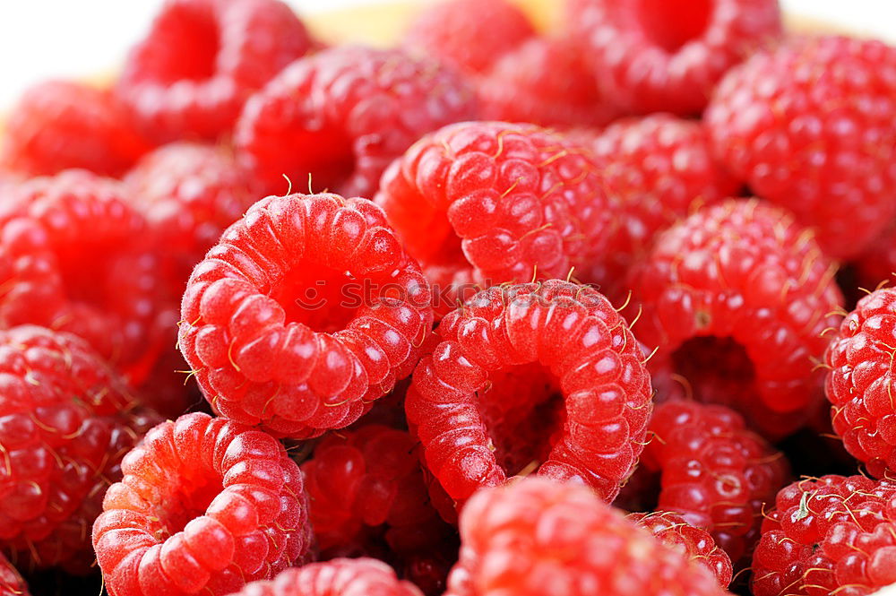 Similar – Image, Stock Photo Red Raspberry Fruits Food