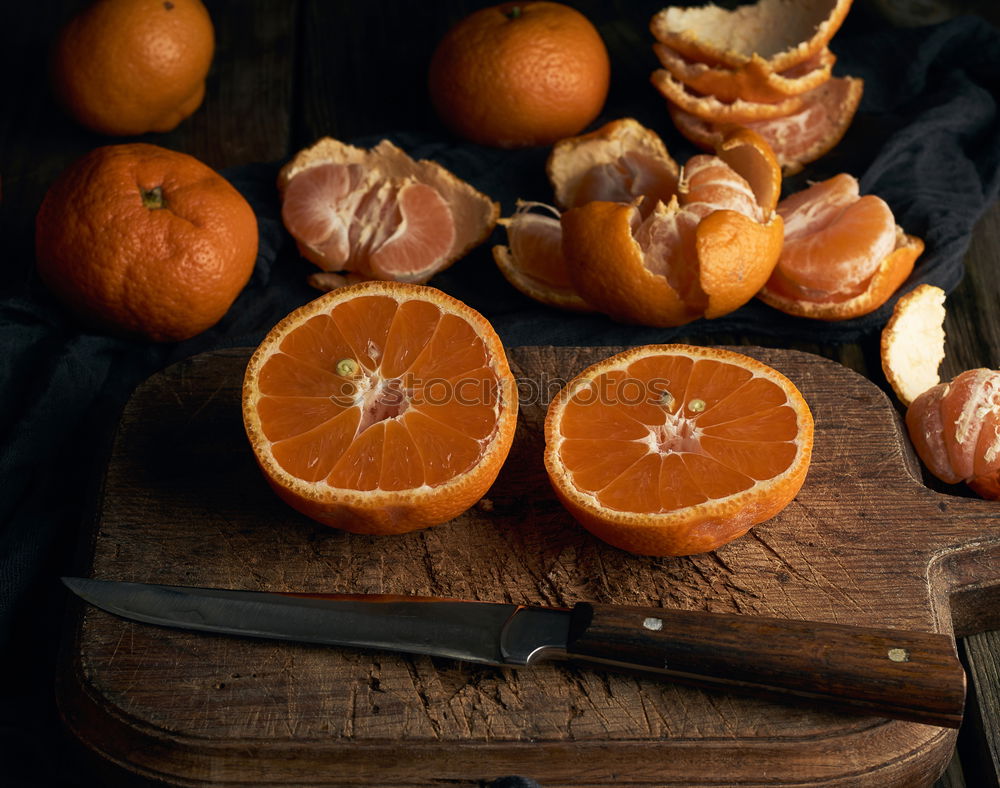 Similar – Glass jar with juice on a wooden surface