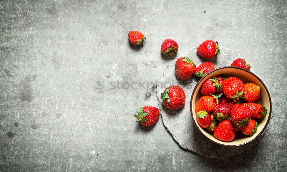 Similar – Image, Stock Photo Yoghurt with currants Food