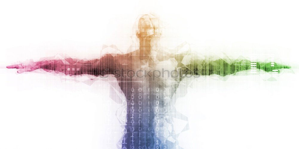 Image, Stock Photo T Art Work of art Esthetic