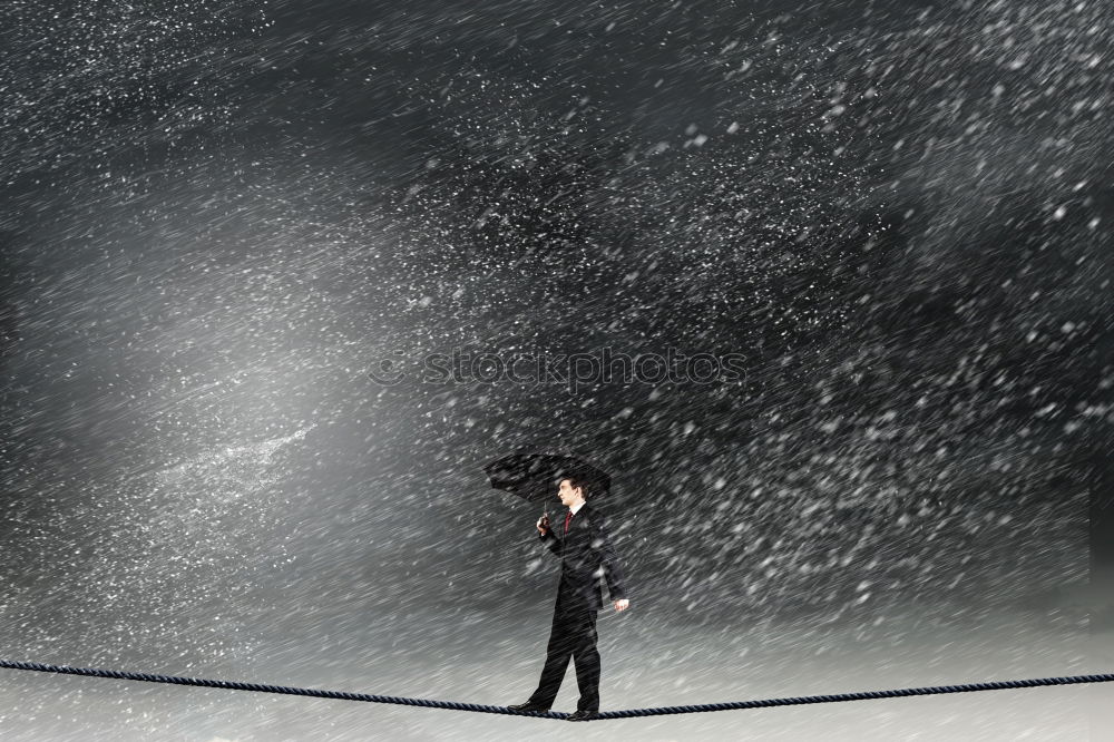 Similar – Image, Stock Photo spontaneous snowstorm