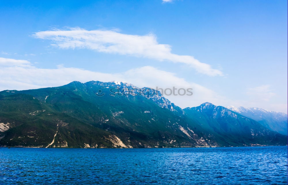 Similar – View of the Storfjord in Norway