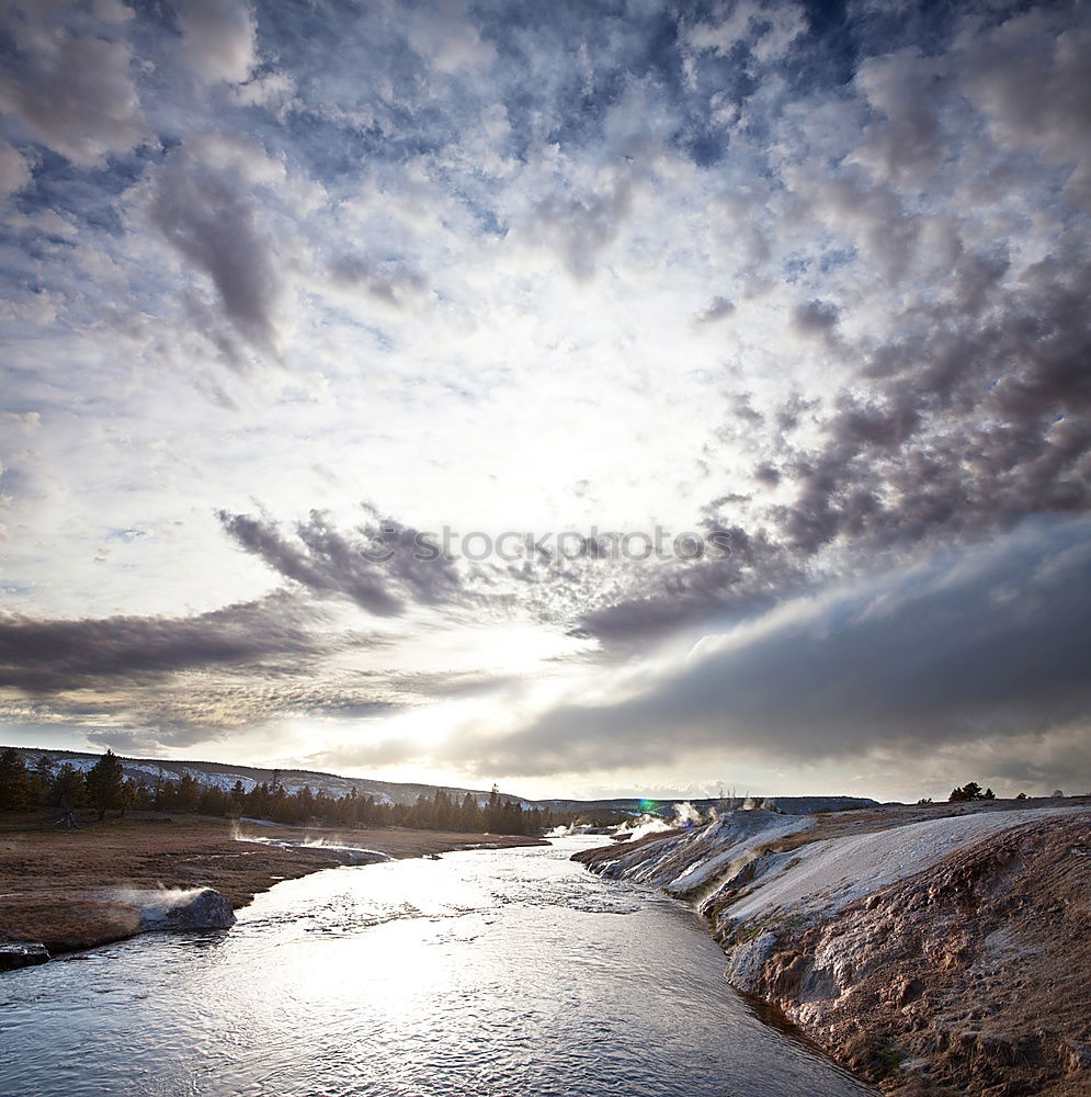 Similar – Image, Stock Photo Arno morning