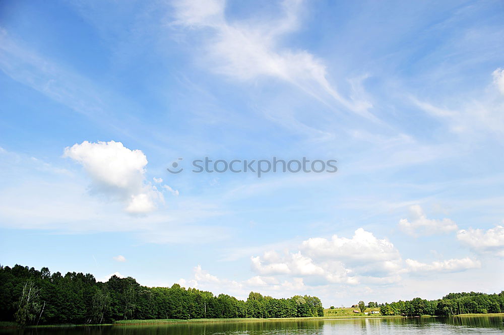 Similar – Brückentext Himmel Wolken