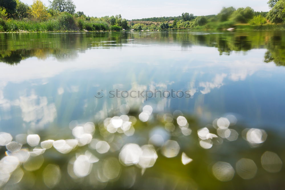 Similar – Image, Stock Photo Seven in the morning