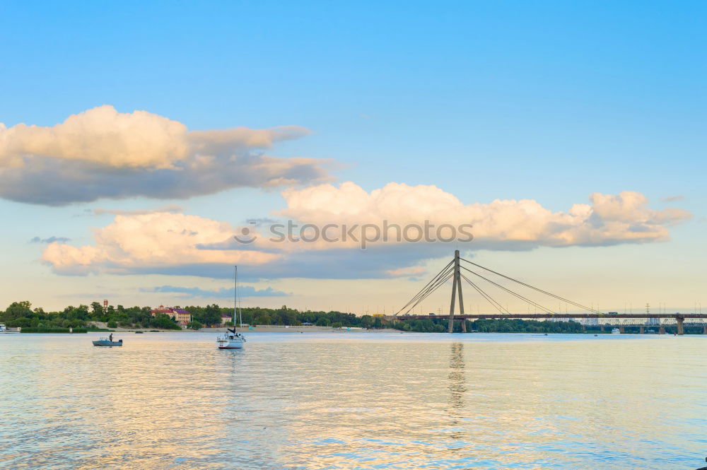 Similar – Image, Stock Photo The capital of Latvia Riga in the spring