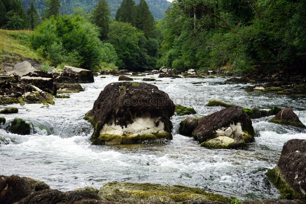 Similar – Image, Stock Photo White water in Norway