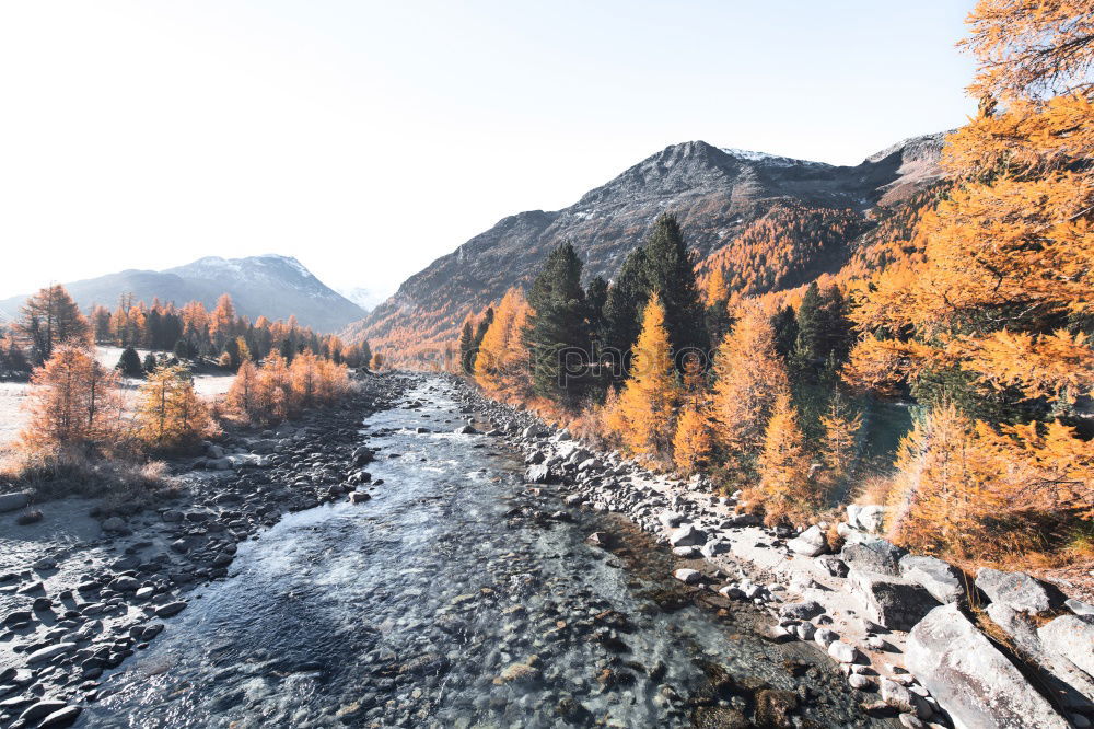 Similar – Herbst in den Bergen Natur