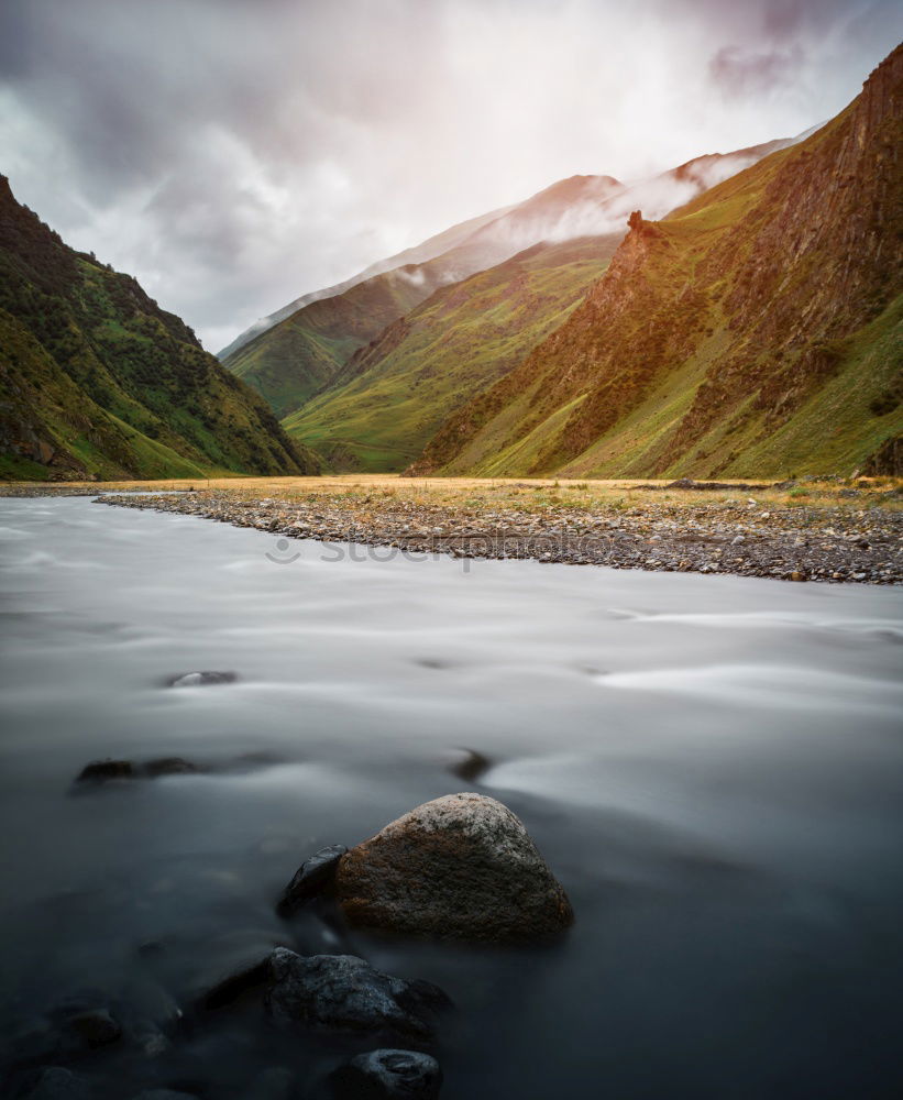 Similar – Image, Stock Photo estuary Landscape Plant