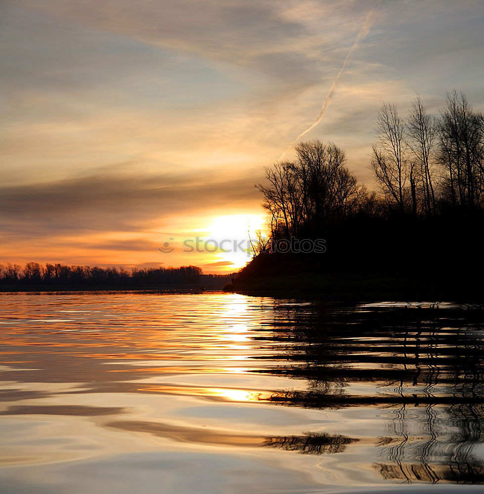 Similar – Image, Stock Photo sundown Sunset Dusk