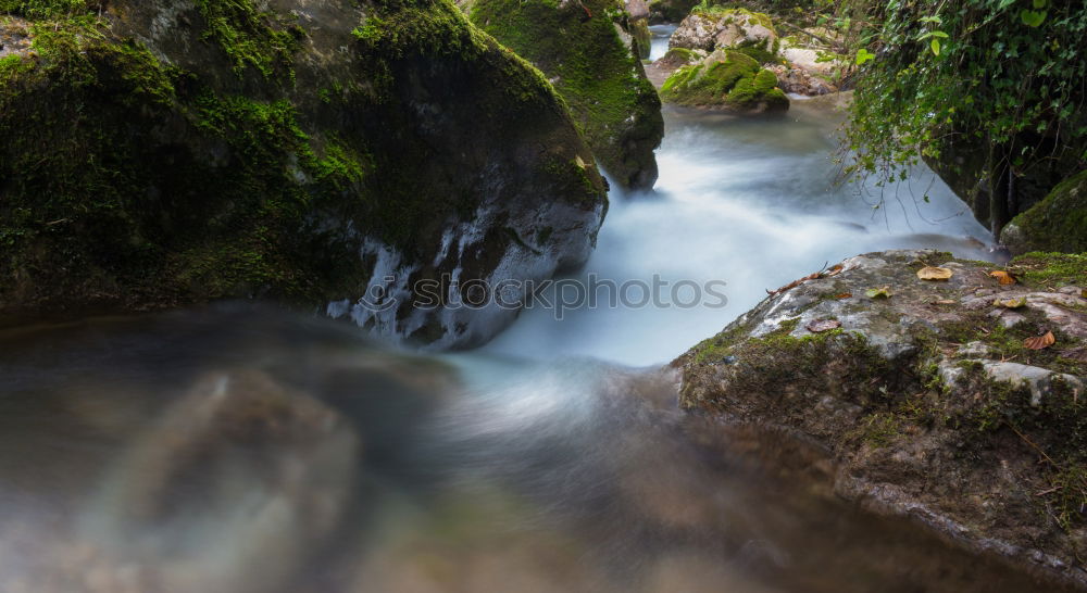 Similar – Kleiner Wasserfall