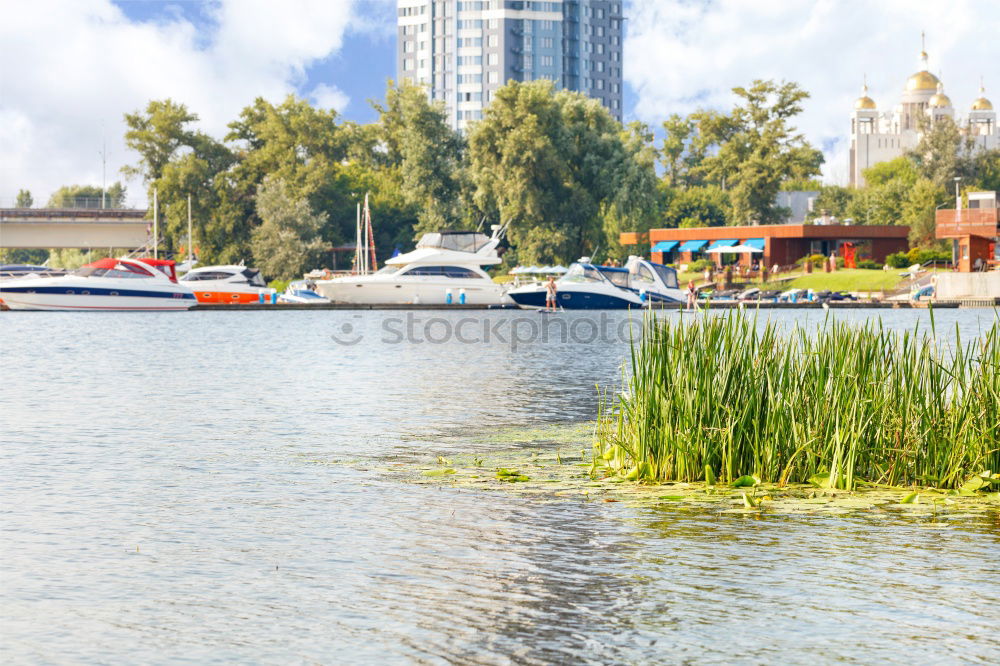 Similar – Image, Stock Photo Granville Island in Vancouver, Canada