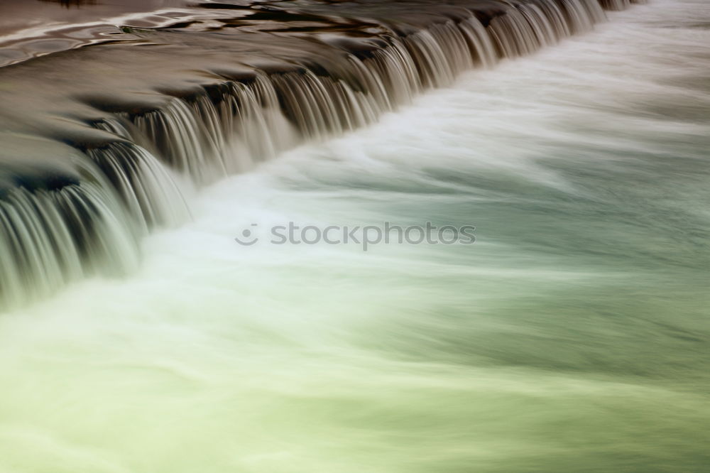 Similar – Image, Stock Photo barrage stage II Waterfall