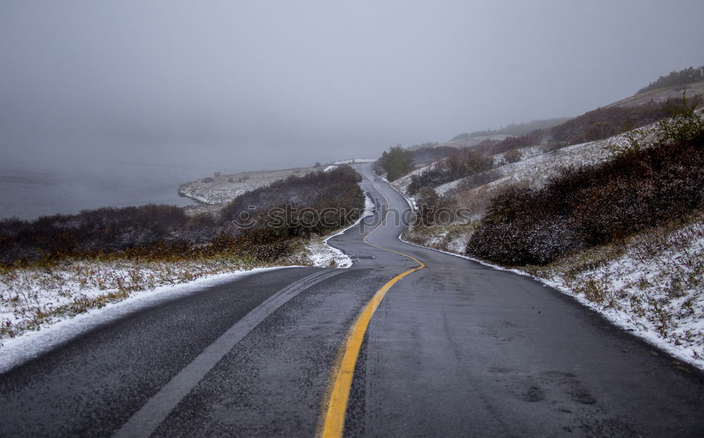 Similar – Asphalt road in hills