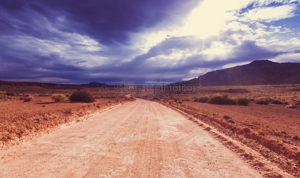 strasse ins nichts Outback