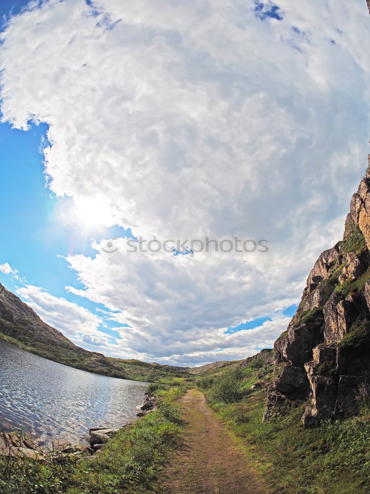 Similar – Image, Stock Photo Norway Hike Brook Stone