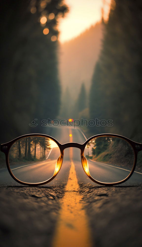 Similar – Image, Stock Photo Young happy adult men driving car in sunset