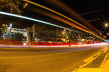 Missed the Tram Night Blur