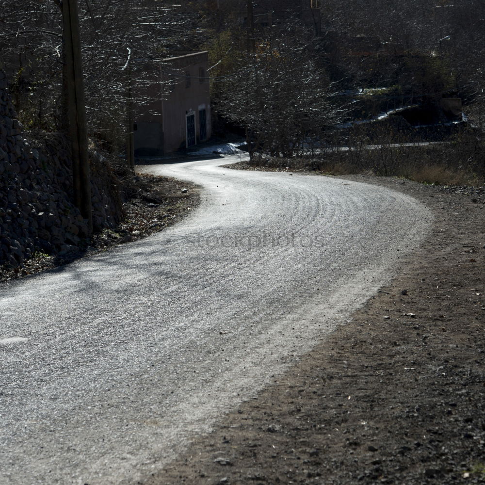 Similar – Asphalt road in hills