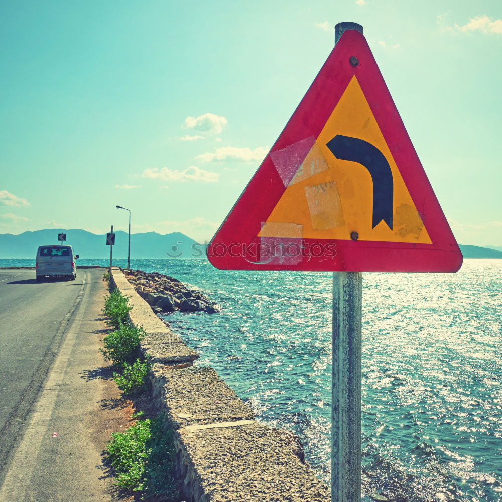 Similar – Image, Stock Photo Direction beach