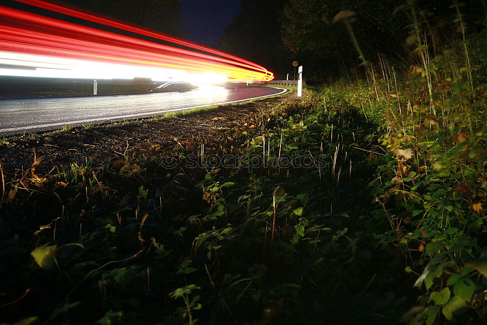 Similar – nightrail Railroad Night