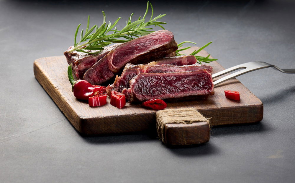 Similar – Tomahawk beef steak for real men