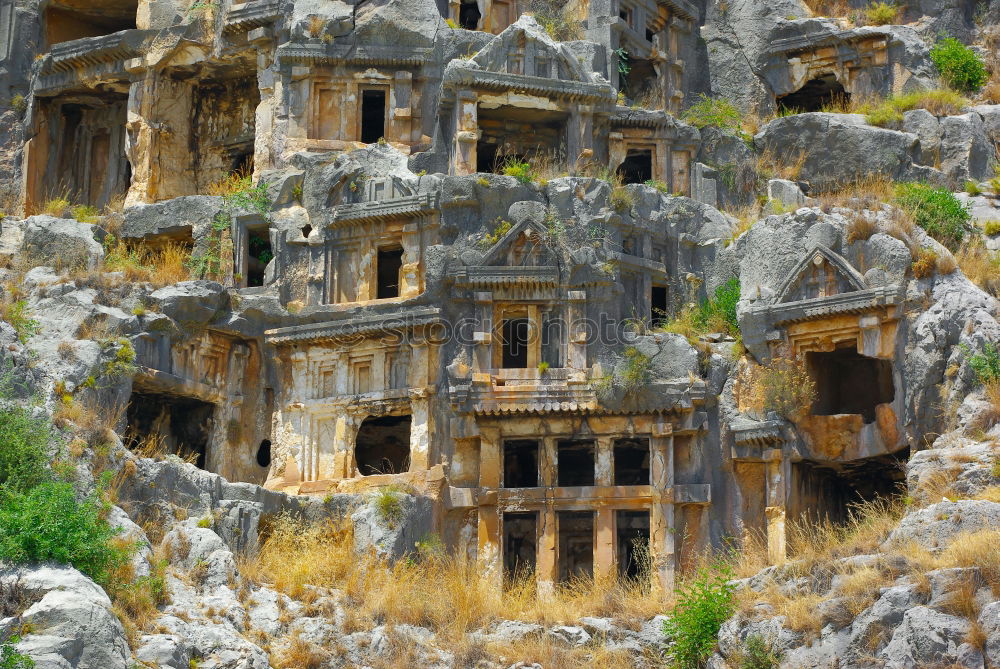 Similar – Image, Stock Photo rock tombs