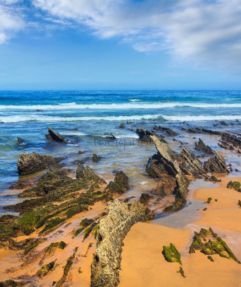 Similar – Image, Stock Photo With difficulty I still see the lighthouse