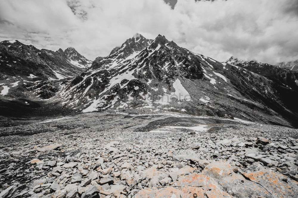 Similar – Image, Stock Photo Mountain view ….. | Karwendel [6]