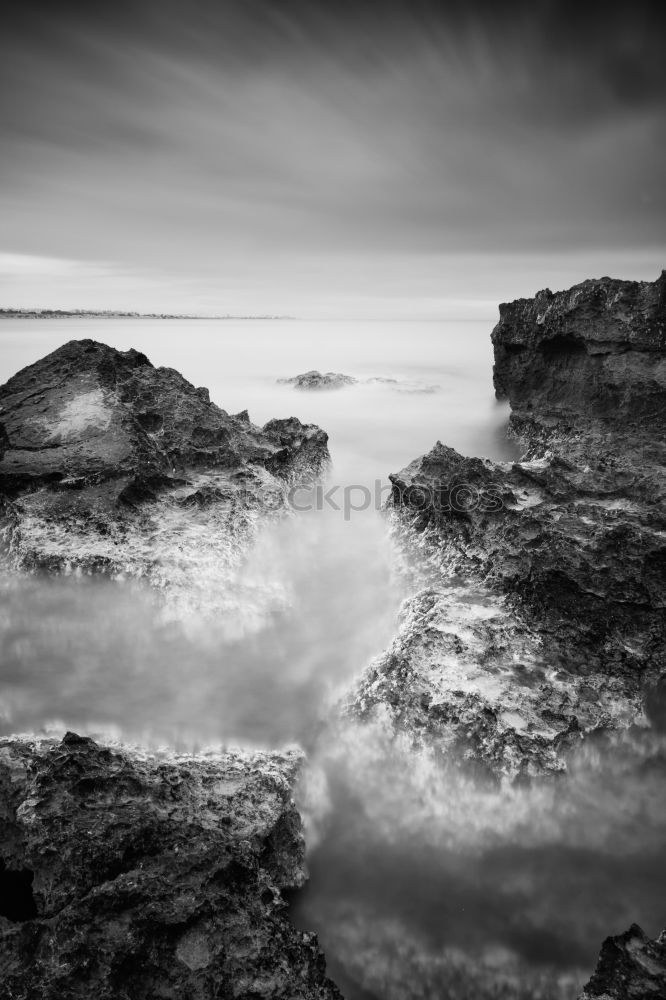 Similar – Image, Stock Photo constant dripping wears away the stone