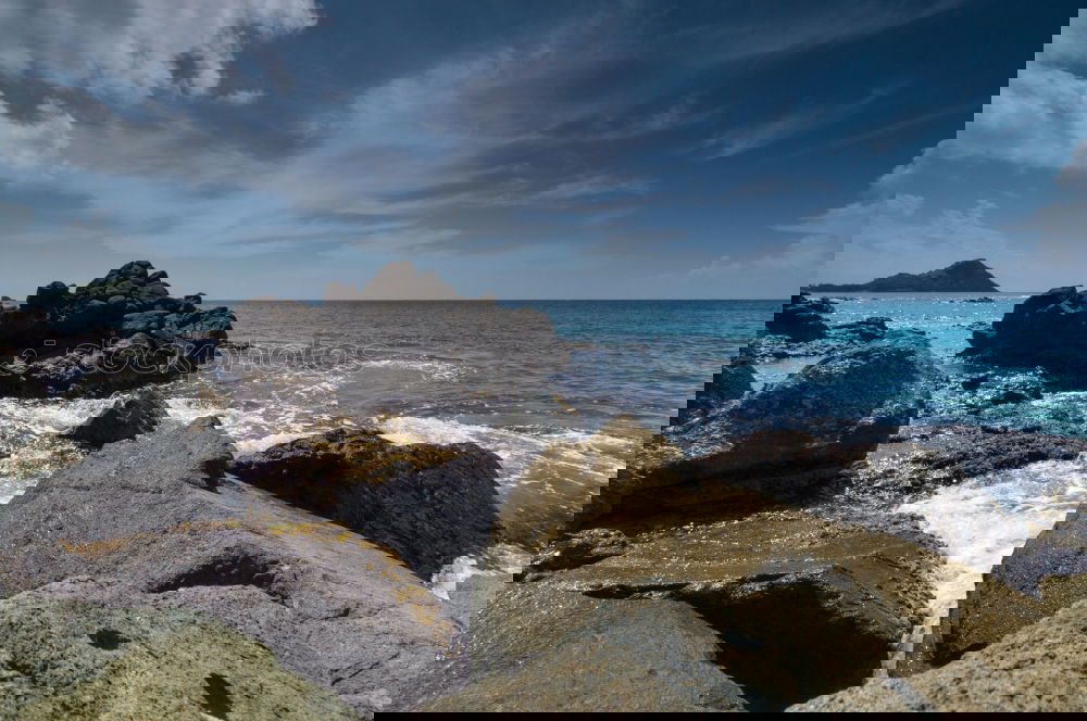 Similar – Image, Stock Photo Lighthouse at low tide in Cornwall