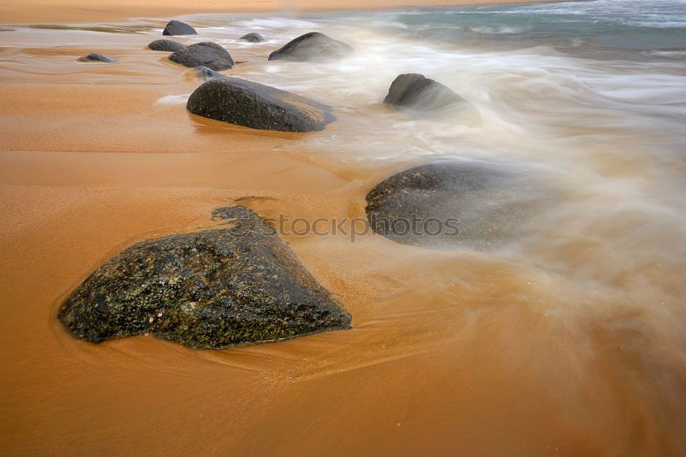 Similar – Red sand beach