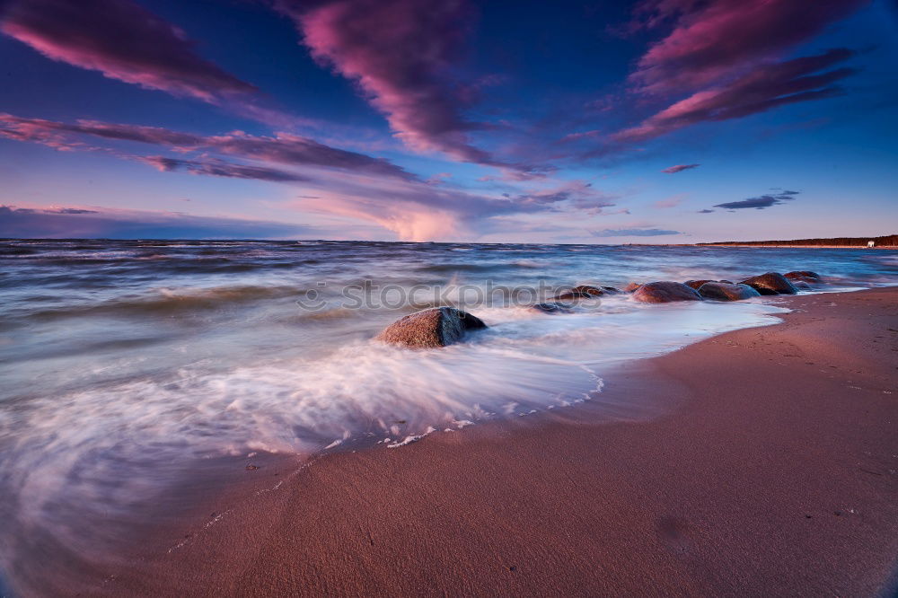 Similar – Image, Stock Photo Buhnen at the coast of the Baltic Sea