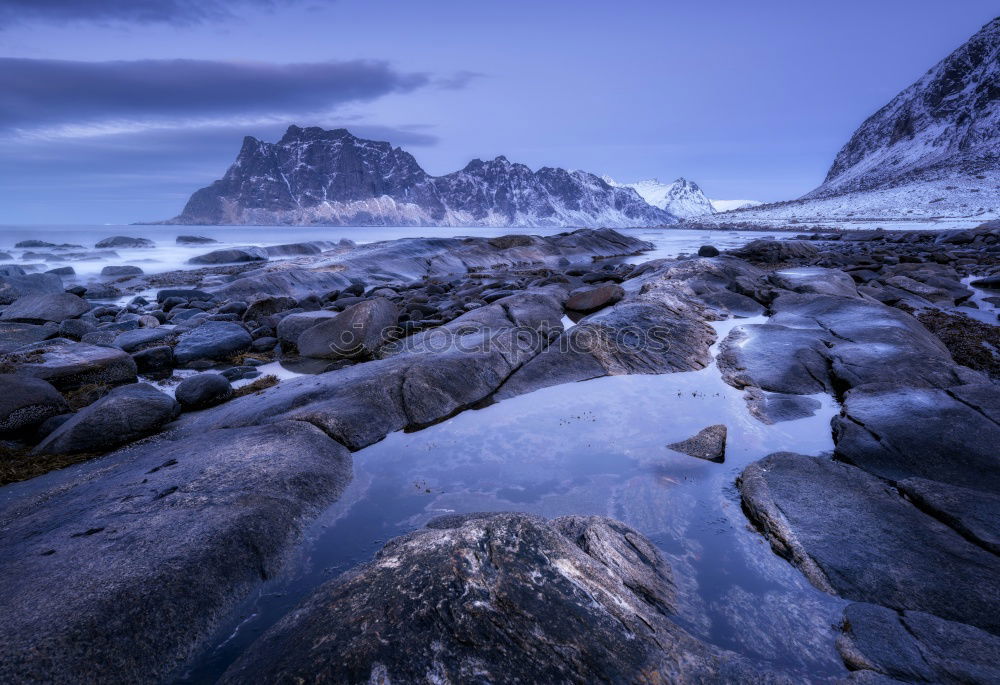 Similar – Vestrahorn, island