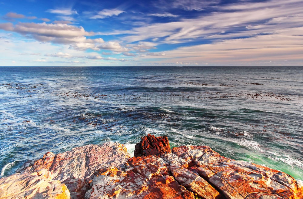 Similar – Image, Stock Photo Baltic Sea coast near Klintholm Havn in Denmark