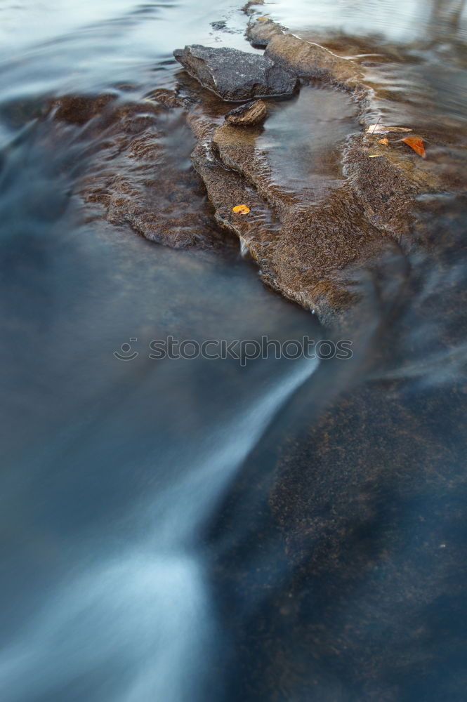 Similar – Image, Stock Photo Open, thawed ice surface on a lake. Climate, climate change