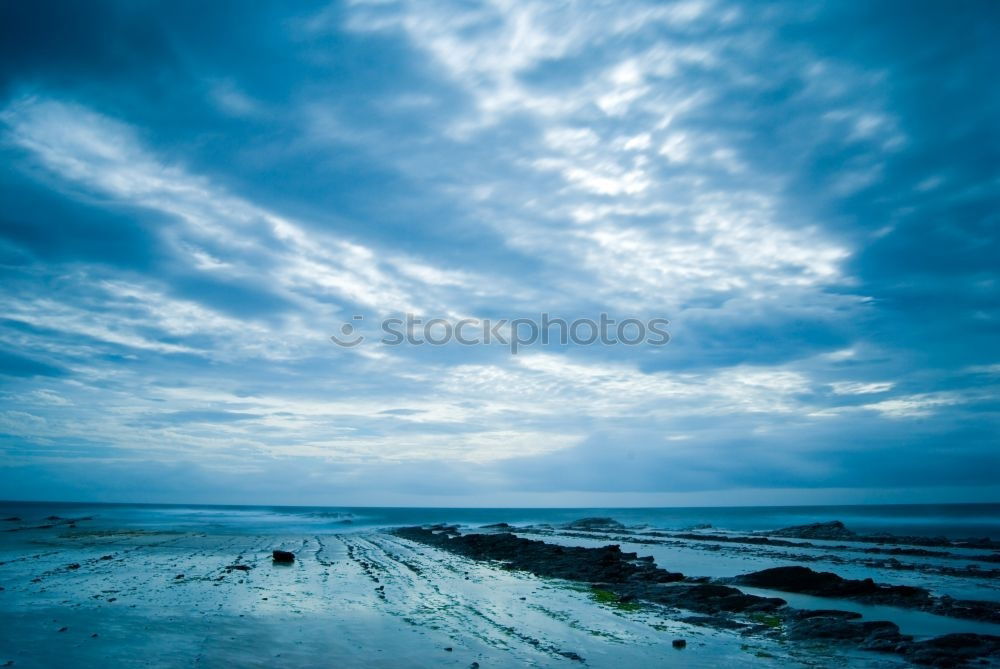 Similar – Winter March Beach Ocean