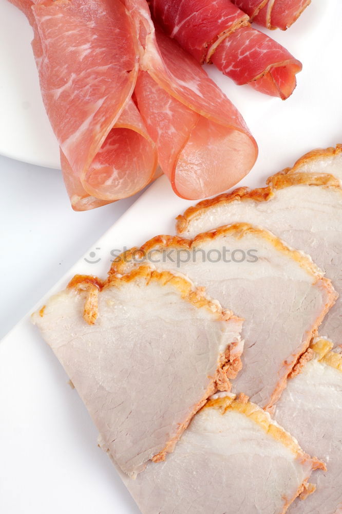 Similar – Image, Stock Photo Brettljause Food Sausage