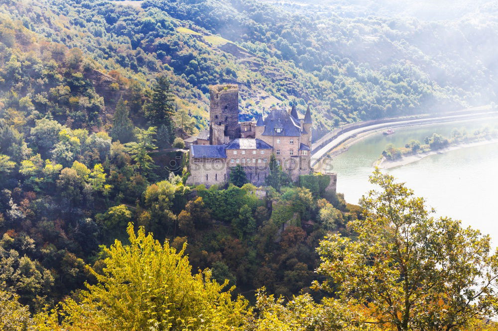 Similar – Old castle on green hill