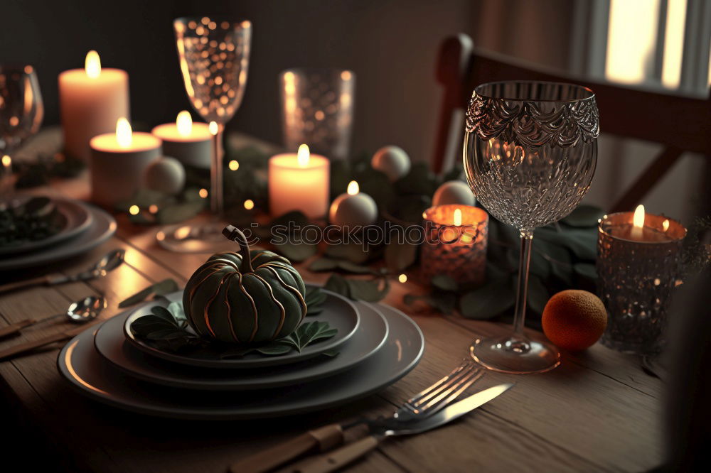 Similar – decoraded christmas table